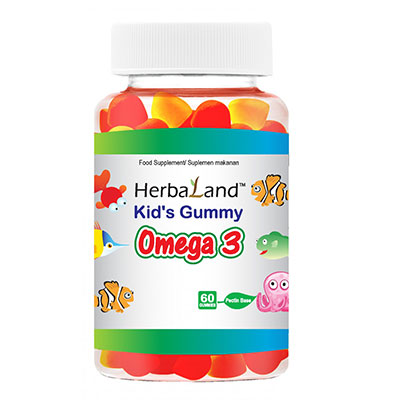 Kids Gummy Omega 3 60 Tablet Kunyah