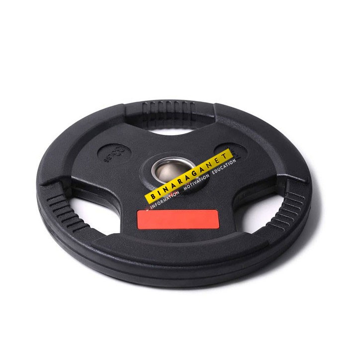 Barbell Rubber Bumper Plate 10kg x 2Pcs ( Pair)
