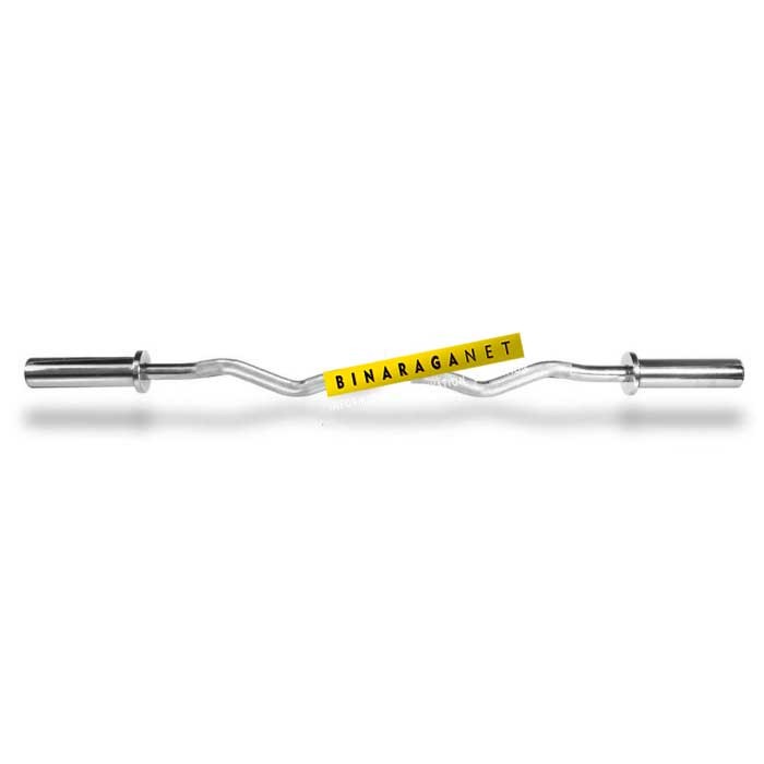 Stick Barbell Olympic EZ Curl Bar 135cm Stainless Steel Barbell