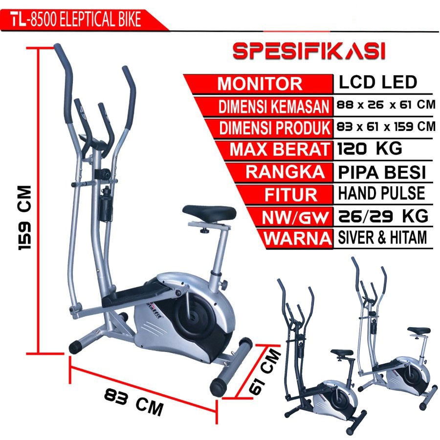 Elliptical Bike TL 8500