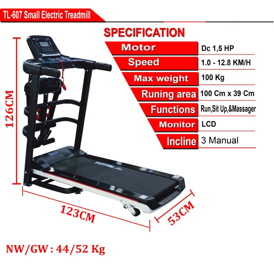 Treadmill Elektrik TL 607