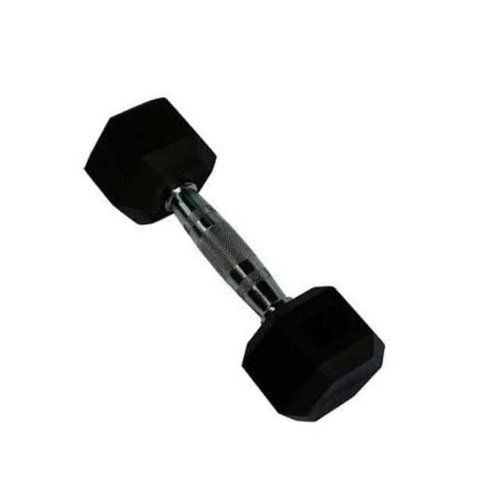 Dumbell Hexagonal 2kg Lapis Karet