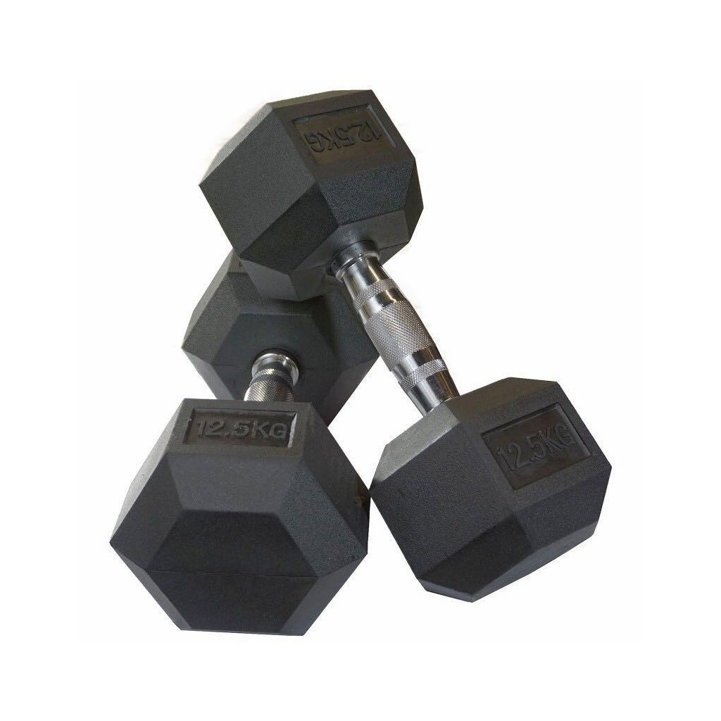 Dumbell Hexagonal 12.5Kg Pair