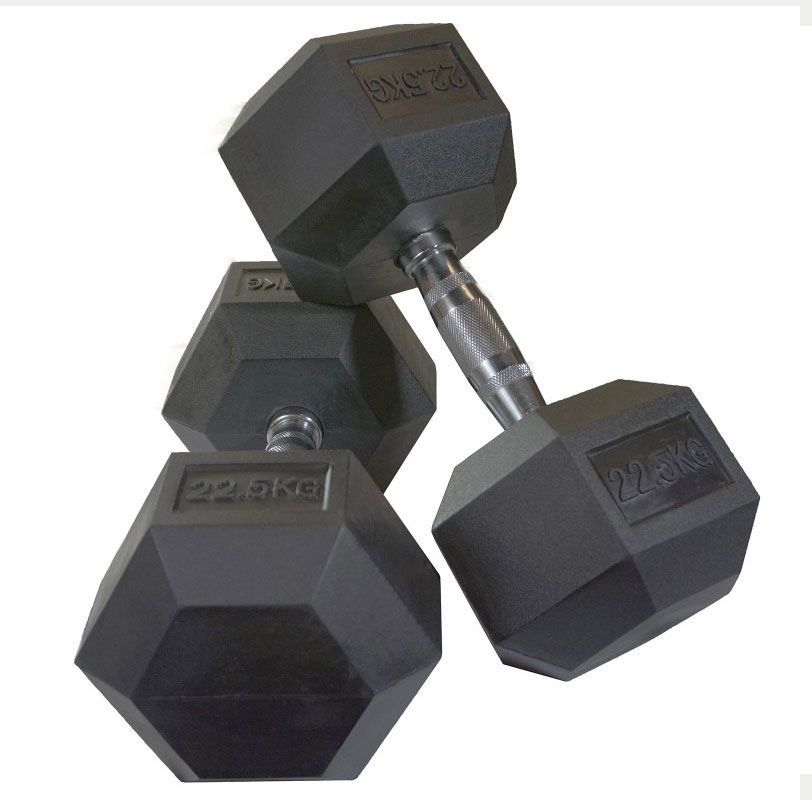 Dumbell Hexagonal 22.5Kg Pair