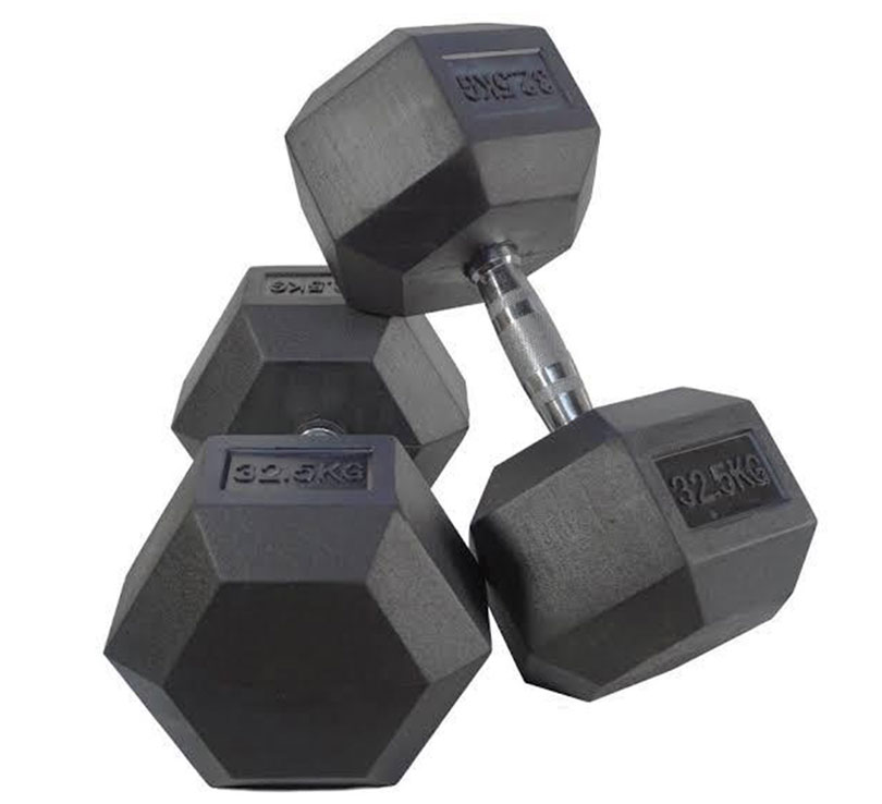 Dumbell Hexagonal 32.5Kg Pair
