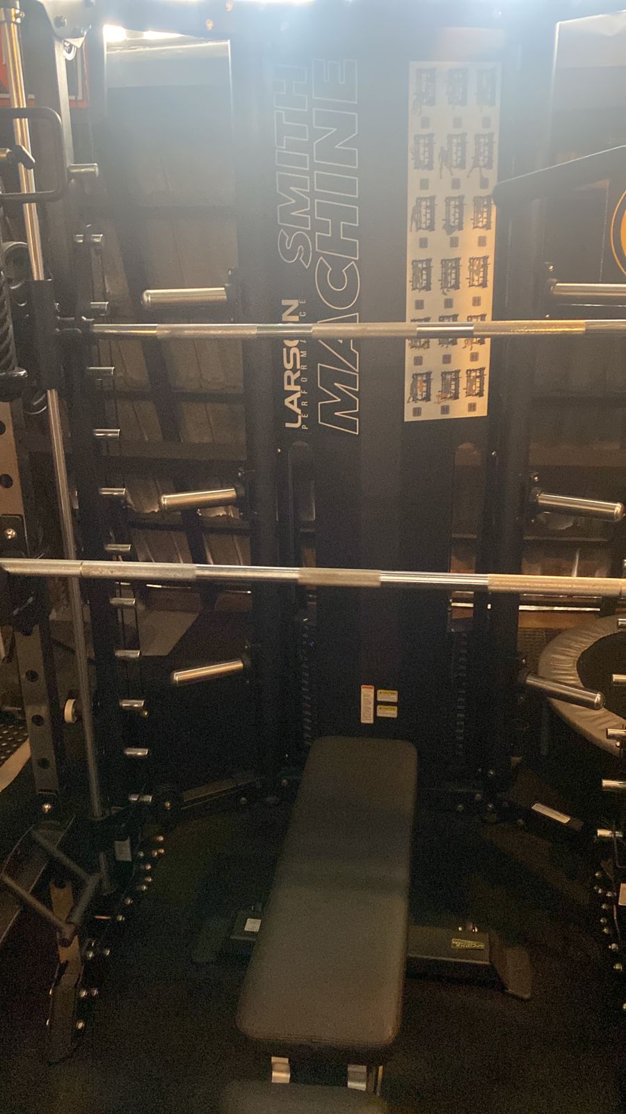 LP Smith Machine Multi Bench Press Adjustable Import